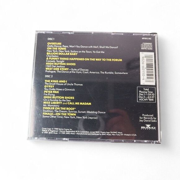 RCA Victor Jerome Robbins' Broadway 2 Disc Audio CD By Original Broadway Cast - Picture 2 of 8